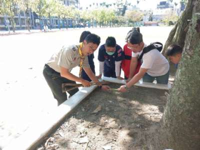 1100224童軍第一次團集會（蒙古包帳篷搭建+戲劇表演劇本創作）